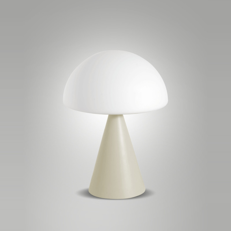 Lampada da tavolo Blip LED 7 W sabbia Fabas
