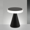 Lampada da tavolo LED Neutra nera 1 luce Fabas