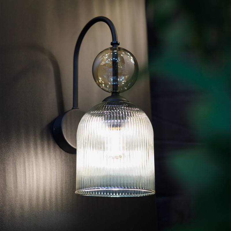 Applique da parete Sophia cognac E14 1 luce TK Lighting