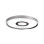 Plafoniera Solaro LED integrato 50 W grigio Fabas