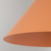 Lampadario Cono L Salmon arancione 1 luce E27 TK Lighting