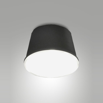 Faretto Armanda nero LED 3 W IP54 Fabas da esterno