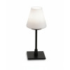 Lampada da tavolo Lucy nera 1 luce Fabas