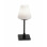 Lampada da tavolo Lucy nera 1 luce Fabas