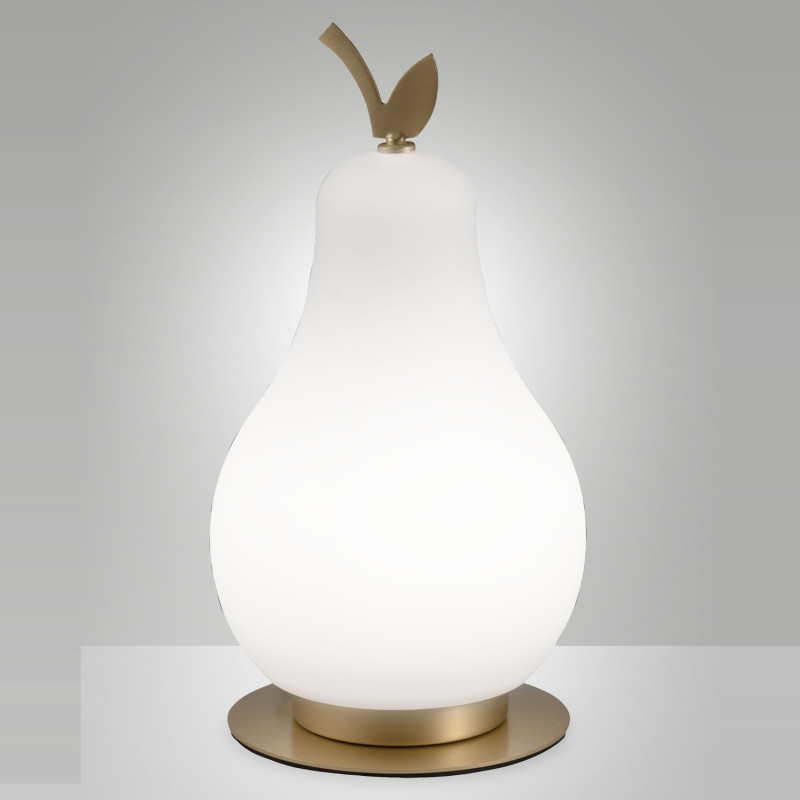 Lampada da tavolo Wilma LED 8 W bianca Fabas