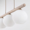 Lampadario Virlo 3 luci bianco TK Lighting