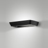 Applique Mida LED integrato nero 24W Fabas