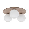 Plafoniera Virlo bianca 3 luci E14 stile classico TK Lighting