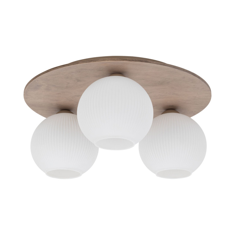 Plafoniera Virlo bianca 3 luci E14 stile classico TK Lighting