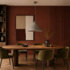 Lampadario Cono Xl New marrone E27 TK Lighting
