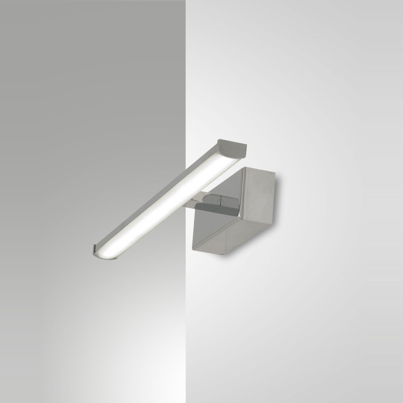 Applique Nala cromata 1 luce LED 6W Fabas