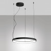 Lampadario sospensione Bacco nero LED 1 luce Fabas