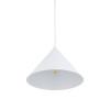 Lampadario Cono M bianco 1 luce E27 TK Lighting
