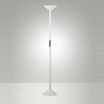 Lampada da terra Tratto LED 50 W bianca Fabas