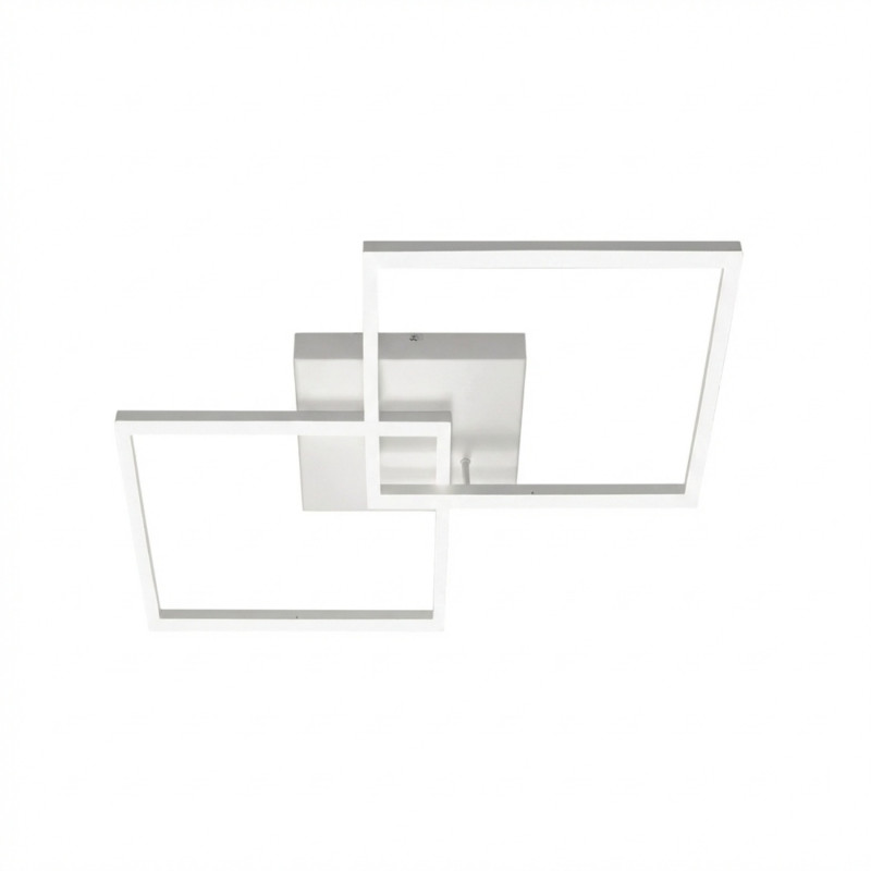 Plafoniera Bard Smart Luce bianca LED 52W Fabas