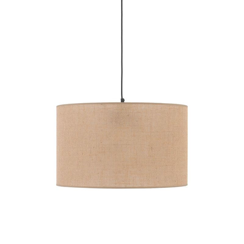 Lampadario Juta 3 luci nero E27 stile boho TK Lighting