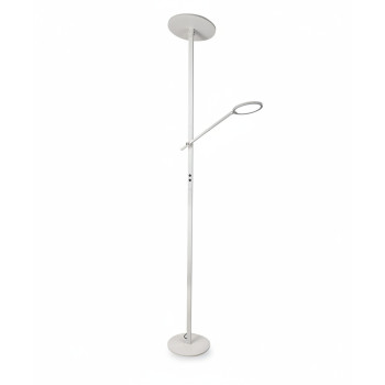 Piantana LED Regina 36 W bianca Fabas 2 luci