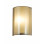 Applique moderna Maribel ambra 1 luce E27 Fabas