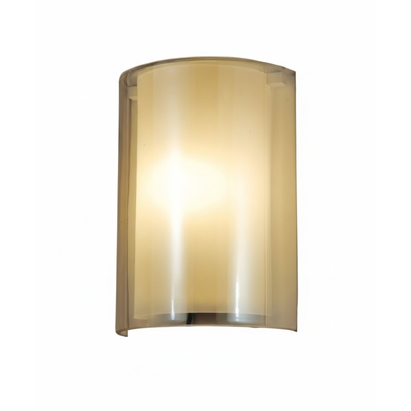 Applique moderna Maribel ambra 1 luce E27 Fabas