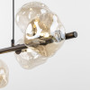 Lampadario Lava 7 luci marrone G9 TK Lighting