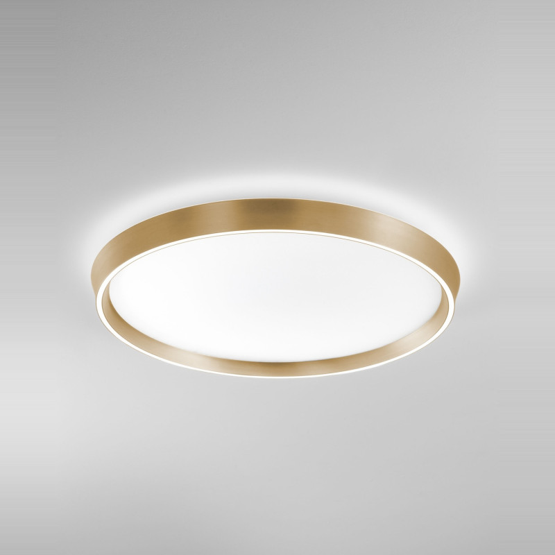 Plafoniera Varallo LED 50W bronzo satinato Fabas