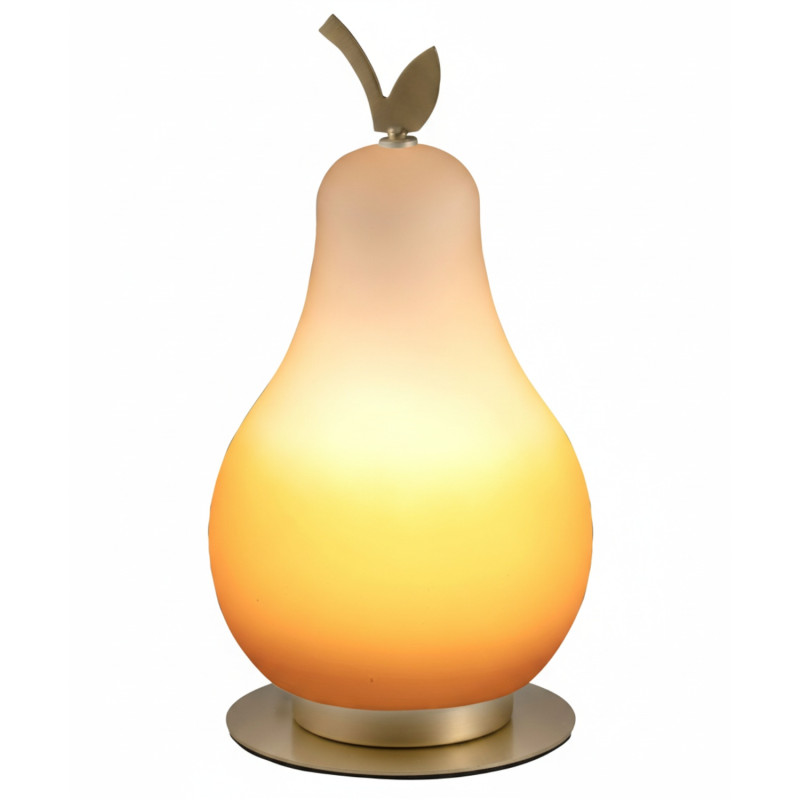 Lampada da tavolo Wilma LED arancione Fabas
