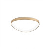 Plafoniera Quirk LED ottone satinato Fabas