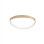 Plafoniera Quirk LED ottone satinato Fabas