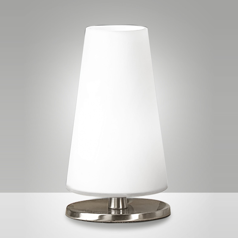 Lampada da tavolo Milady Fabas nichel satinato G9 LED 3W