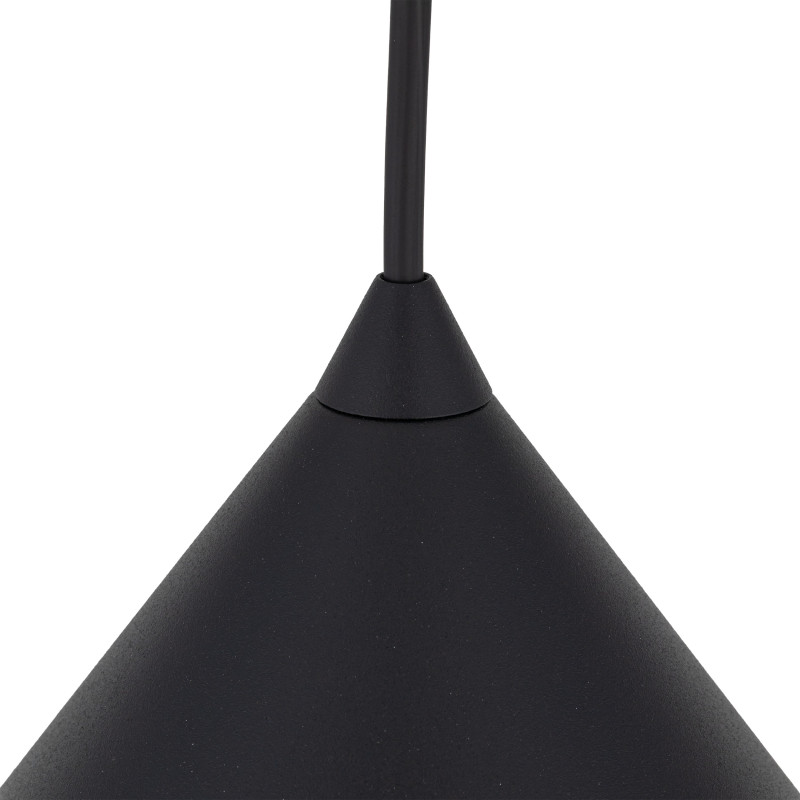 Sospensione Cono S Black 1 luce nero E27 TK Lighting