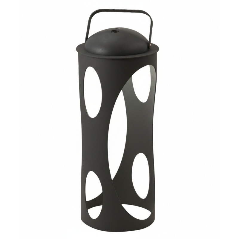 Lampada da tavolo Caddy LED ricaricabile Fabas antracite