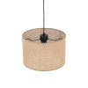 Lampadario Juta nero 1 luce E27 TK Lighting