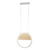 Lampadario Pierre LED 29 W bianco moderno Fabas
