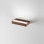 Applique Snap LED integrato 24W corten Fabas