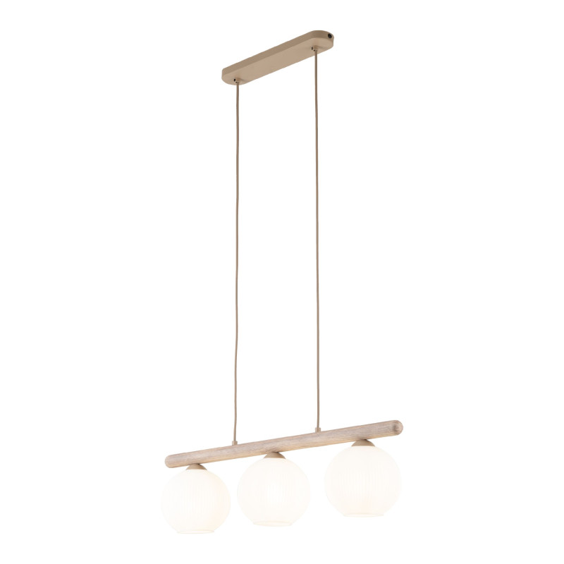 Lampadario Virlo 3 luci bianco TK Lighting