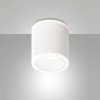 Plafoniera LED Paca bianca 13W minimale Fabas