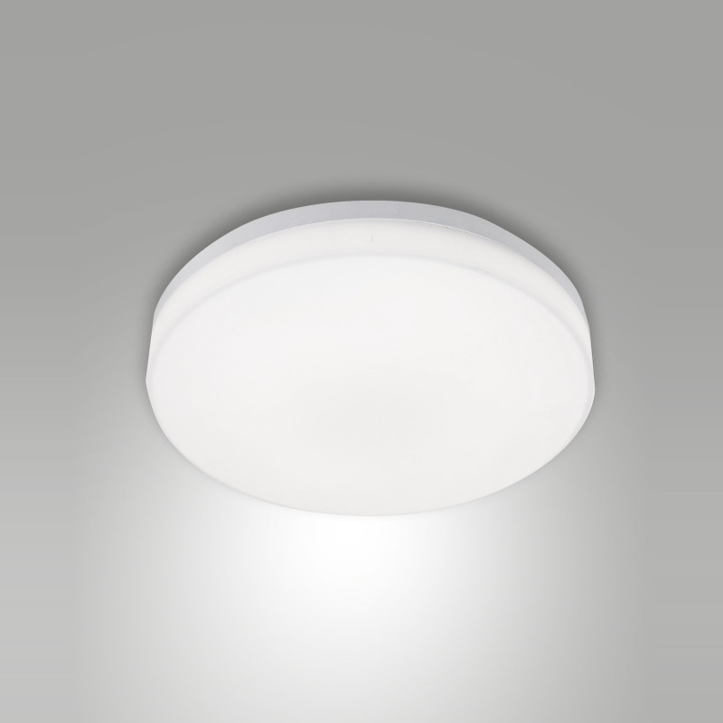 Plafoniera LED Trigo 27 W con sensore IP65 Fabas