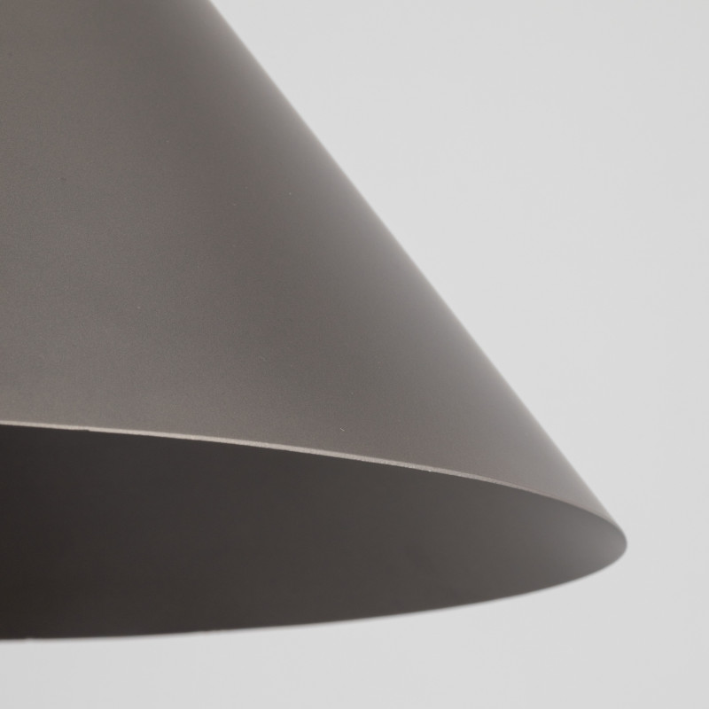 Lampadario Cono Xl New marrone E27 TK Lighting