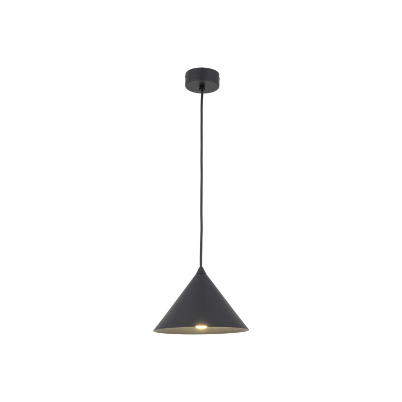 Sospensione Cono S Black 1 luce nero E27 TK Lighting