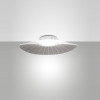 Fabas Vela plafoniera bianca LED integrato 24W
