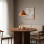 Lampadario Cono L Salmon arancione 1 luce E27 TK Lighting