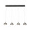 Lampadario Arabella Smart Luce 1 luce 32 W fumé Fabas