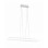 Lampada a sospensione Bard LED 52 W bianca Fabas