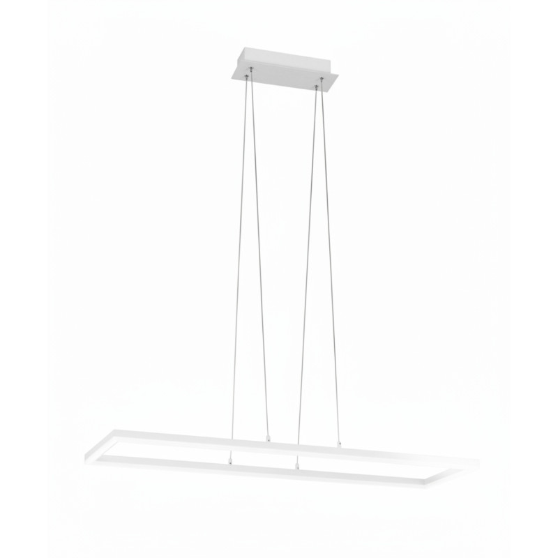 Lampada a sospensione Bard LED 52 W bianca Fabas