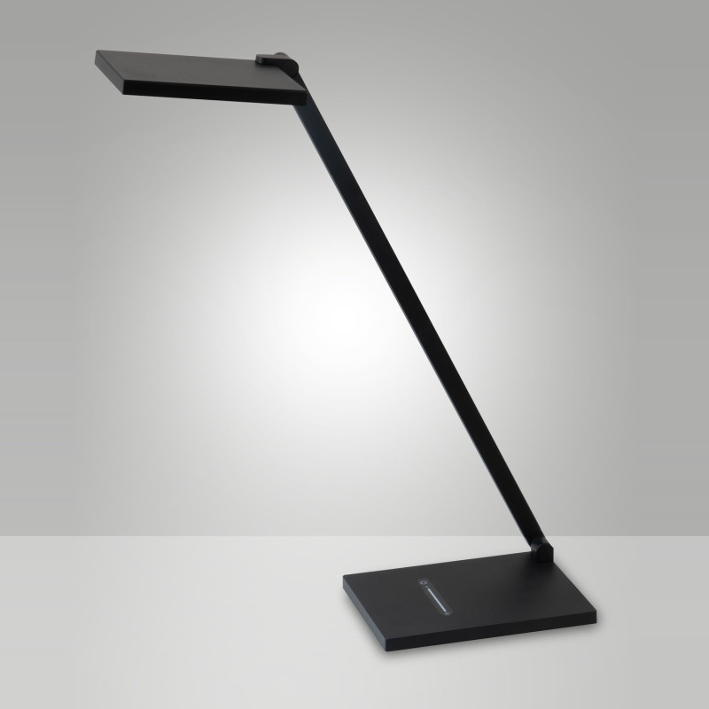 Lampada da tavolo Zermatt LED 10W nera Fabas
