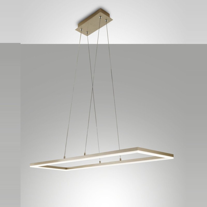 Lampadario sospeso Bard LED 52 W oro opaco Fabas