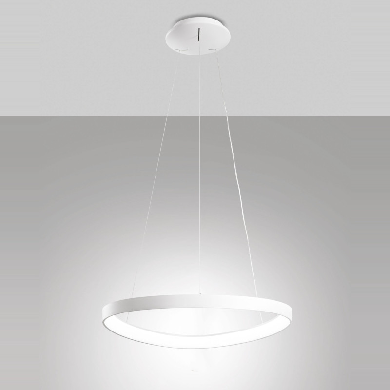 Lampadario Quirk a sospensione LED 56 W Fabas
