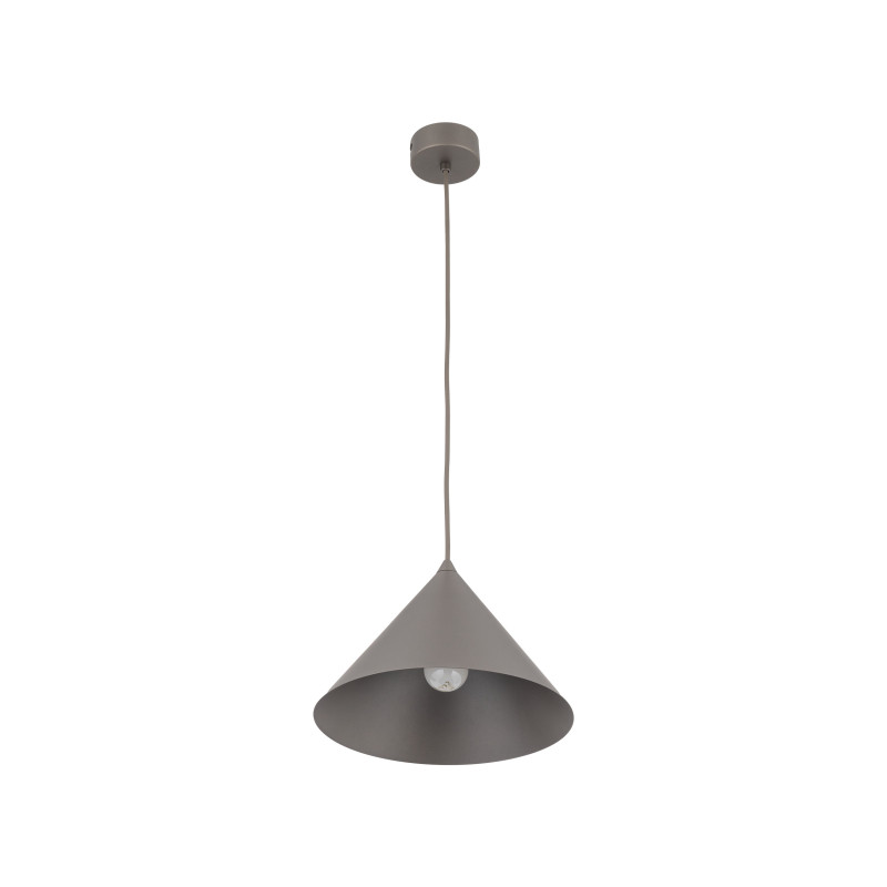 Lampadario sospensione Cono M marrone E27 TK Lighting