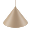 Lampadario a sospensione Cono Xl Sabia sabbia E27 TK Lighting