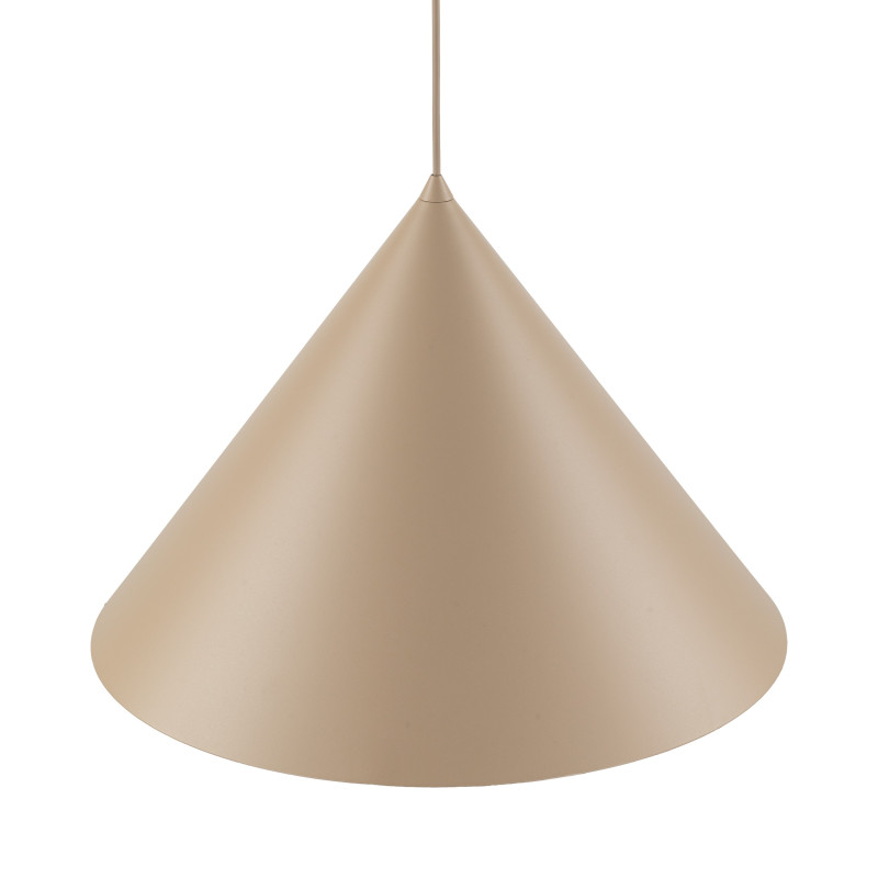 Lampadario a sospensione Cono Xl Sabia sabbia E27 TK Lighting